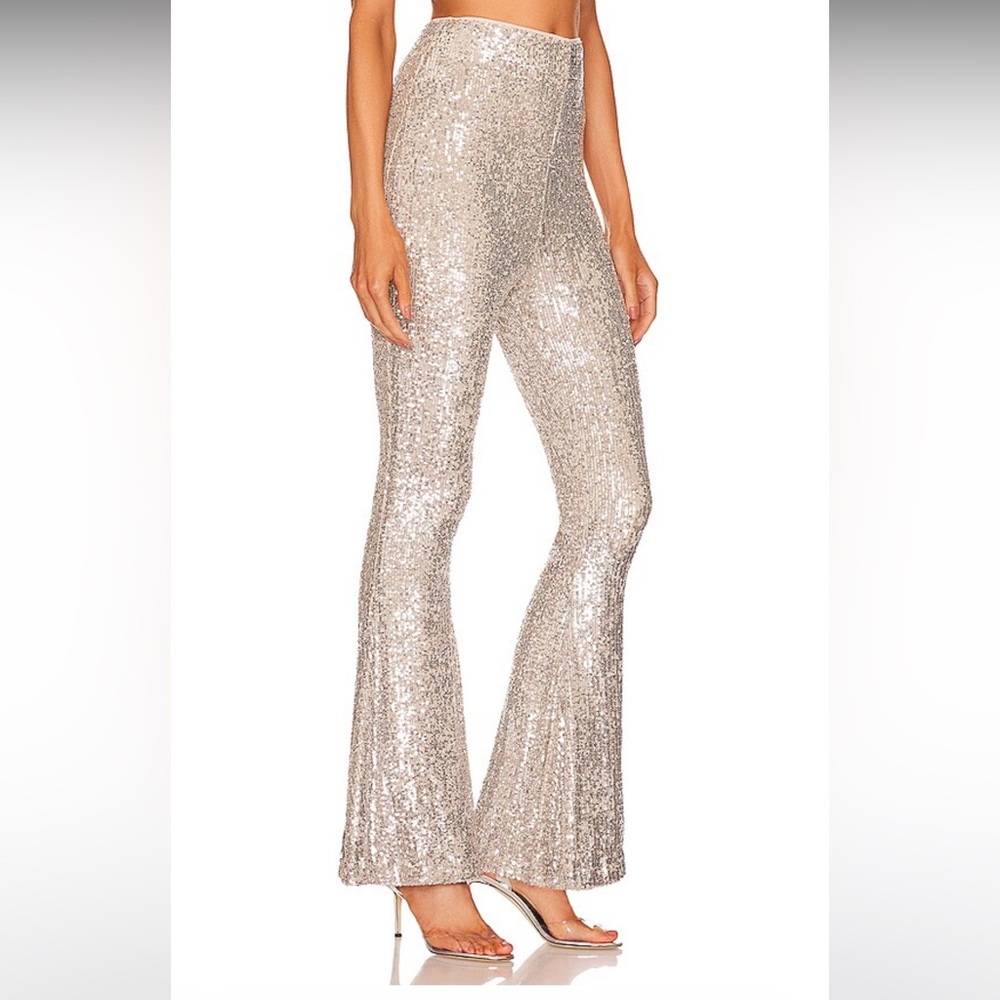 Mercury Bells Sequin Flare Pants